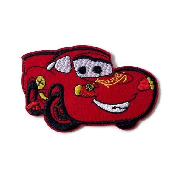 Lightning McQueen Embroidered Patch - Picture 1 of 4